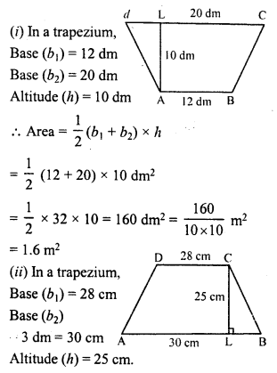 RD Sharma Class 8 Solutions Chapter 20 Mensuration I Ex 20.2 1