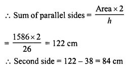 RD Sharma Class 8 Solutions Chapter 20 Mensuration I Ex 20.2 22