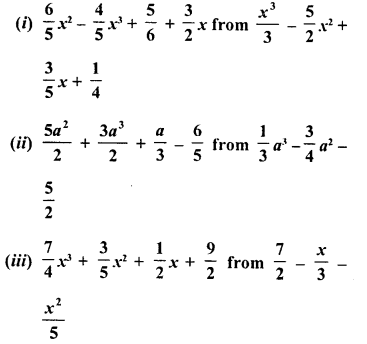 RD Sharma Class 8 Solutions Chapter 6 Algebraic Expressions and Identities Ex 6.2 12