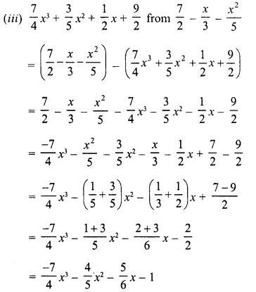 RD Sharma Class 8 Solutions Chapter 6 Algebraic Expressions and Identities Ex 6.2 16