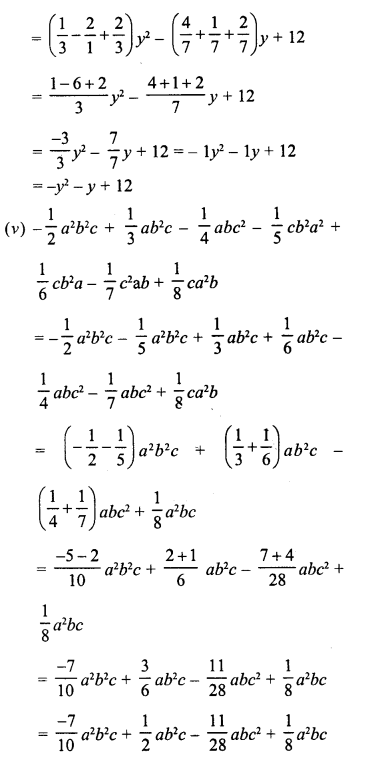 RD Sharma Class 8 Solutions Chapter 6 Algebraic Expressions and Identities Ex 6.2 23