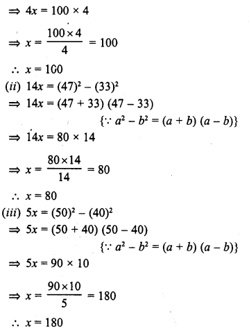 RD Sharma Class 8 Solutions Chapter 6 Algebraic Expressions and Identities Ex 6.6 11