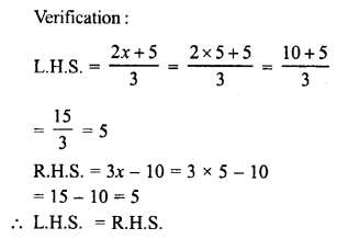 RD Sharma Class 8 Solutions Chapter 9 Linear Equations in One Variable Ex 9.2 1