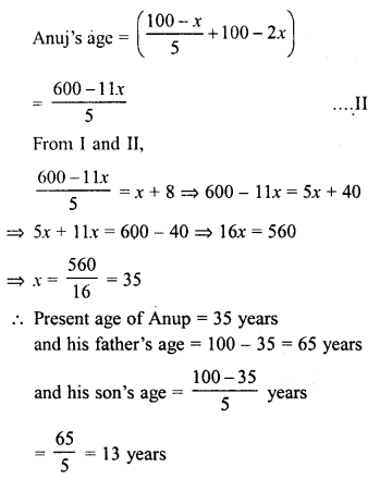 RD Sharma Class 8 Solutions Chapter 9 Linear Equations in One Variable Ex 9.4 22