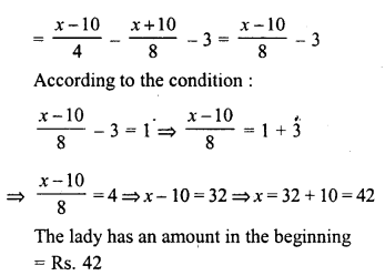 RD Sharma Class 8 Solutions Chapter 9 Linear Equations in One Variable Ex 9.4 24