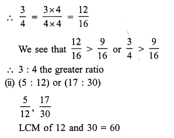 RS Aggarwal Class 6 Solutions Chapter 10 Ratio, Proportion and Unitary Method Ex 10A Q18.1