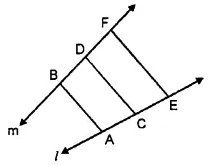 RS Aggarwal Class 6 Solutions Chapter 12 Parallel Lines Ex 12 Q7.2