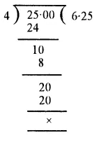 RS Aggarwal Class 6 Solutions Chapter 7 Decimals Ex 7B Q22.1
