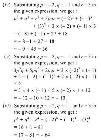 RS Aggarwal Class 6 Solutions Chapter 8 Algebraic Expressions Ex 8B Q3.2