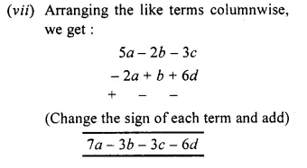 RS Aggarwal Class 6 Solutions Chapter 8 Algebraic Expressions Ex 8C Q5.4