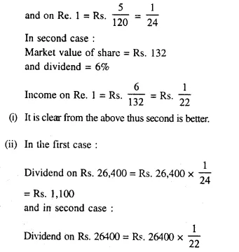 Selina Concise Mathematics Class 10 ICSE Solutions Chapter 3 Shares and Dividend Ex 3B 16.1