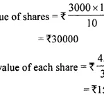 Selina Concise Mathematics Class 10 ICSE Solutions Chapter 3 Shares and Dividend Ex 3C 1.1