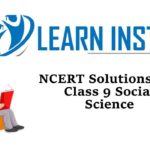 NCERT Solutions for Class 9 Social Science