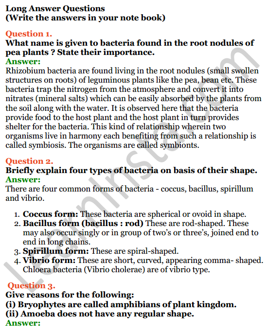 Selina Concise Biology Class 7 ICSE Solutions Chapter 2 Classification of Plants 7