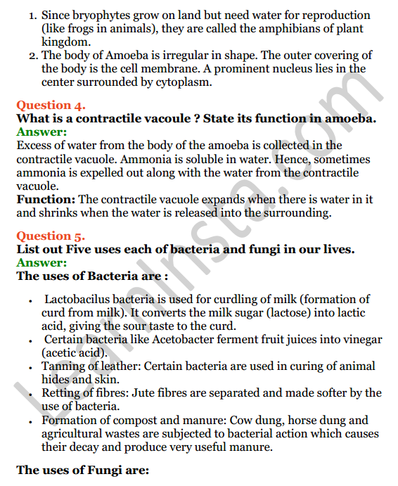 Selina Concise Biology Class 7 ICSE Solutions Chapter 2 Classification of Plants 8