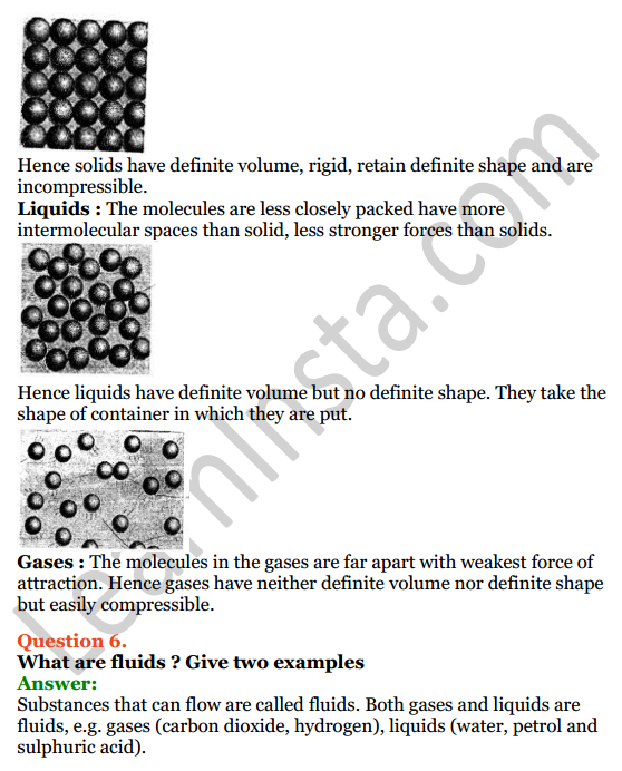 Selina Concise Chemistry Class 6 ICSE Solutions Chapter 3 Matter 4