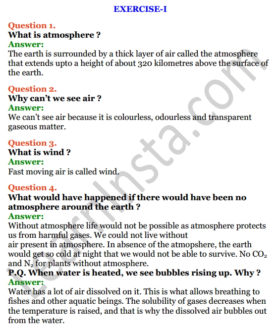 Selina Concise Chemistry Class 6 ICSE Solutions Chapter 6 Air and Atmosphere 1