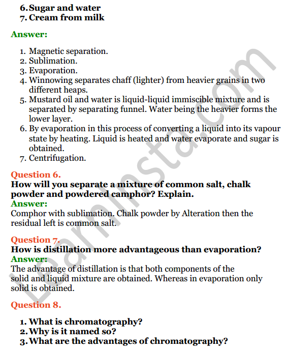 Selina Concise Chemistry Class 7 ICSE Solutions Chapter 3 Elements, Compounds and Mixtures 6