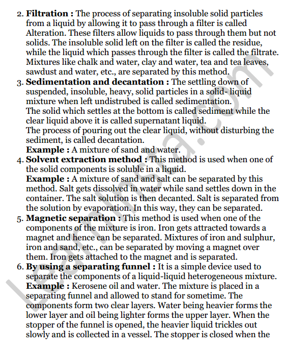 Selina Concise Chemistry Class 7 ICSE Solutions Chapter 3 Elements, Compounds and Mixtures 8