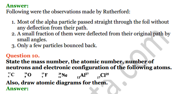 Selina Concise Chemistry Class 8 ICSE Solutions Chapter 4 Atomic Structure 6