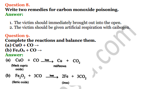 Selina Concise Chemistry Class 8 ICSE Solutions Chapter 9 Carbon and Its Compounds 18