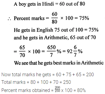 Selina Concise Mathematics Class 6 ICSE Solutions Chapter 16 Percent (Percentage) Ex 16B 15