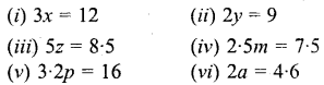 Selina Concise Mathematics Class 6 ICSE Solutions Chapter 22 Simple (Linear) Equations Ex 22A Q3