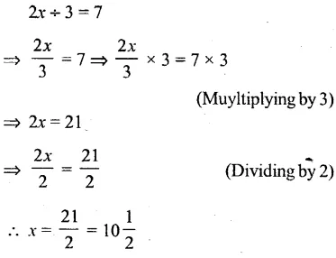 Selina Concise Mathematics Class 6 ICSE Solutions Chapter 22 Simple (Linear) Equations Rev Ex 68