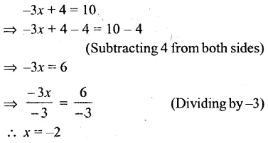 Selina Concise Mathematics Class 6 ICSE Solutions Chapter 22 Simple (Linear) Equations Rev Ex 81