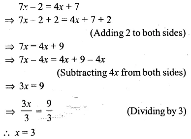 Selina Concise Mathematics Class 6 ICSE Solutions Chapter 22 Simple (Linear) Equations Rev Ex 90