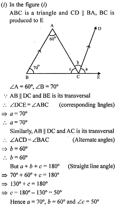 Selina Concise Mathematics Class 6 ICSE Solutions Chapter 25 Properties of Angles and Lines Rev Ex 35