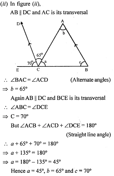 Selina Concise Mathematics Class 6 ICSE Solutions Chapter 25 Properties of Angles and Lines Rev Ex 36