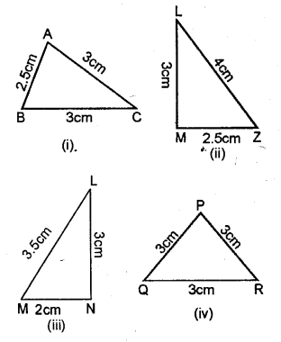 Selina Concise Mathematics Class 6 ICSE Solutions Chapter 26 Triangles Ex 26A Q9