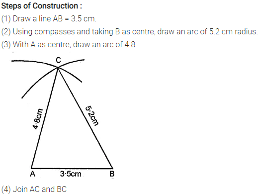 Selina Concise Mathematics Class 6 ICSE Solutions Chapter 26 Triangles Ex 26B 11