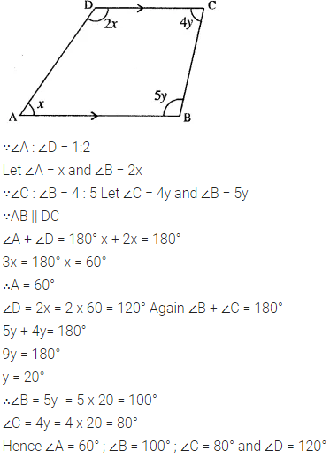 Selina Concise Mathematics Class 6 ICSE Solutions Chapter 27 Quadrilateral Ex 27A 5
