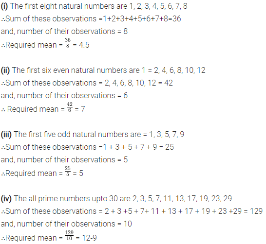 Selina Concise Mathematics Class 6 ICSE Solutions Chapter 34 Mean and Median Ex 34A 3