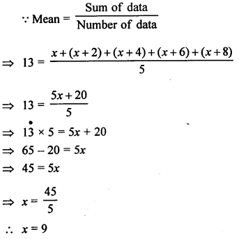 Selina Concise Mathematics Class 6 ICSE Solutions Chapter 34 Mean and Median Ex 34A 8