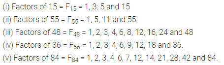 Selina Concise Mathematics Class 6 ICSE Solutions Chapter 8 HCF and LCM 1