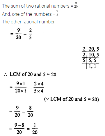 Selina Concise Mathematics Class 8 ICSE Solutions Chapter 1 Rational Numbers EX 1B 51