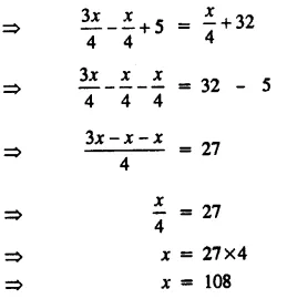 Selina Concise Mathematics Class 8 ICSE Solutions Chapter 14 Linear Equations in one Variable (With Problems Based on Linear equations) Ex 14A 10