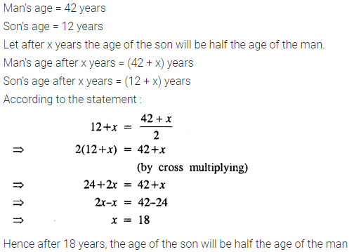 Selina Concise Mathematics Class 8 ICSE Solutions Chapter 14 Linear Equations in one Variable (With Problems Based on Linear equations) Ex 14B 43