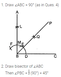 Selina Concise Mathematics Class 8 ICSE Solutions Chapter 18 Constructions (Using ruler and compass only) Ex 18A 9