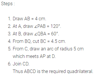 Selina Concise Mathematics Class 8 ICSE Solutions Chapter 18 Constructions (Using ruler and compass only) Ex 18D 60