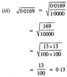 Selina Concise Mathematics Class 8 ICSE Solutions Chapter 3 Squares and Square Roots Ex 3A 59