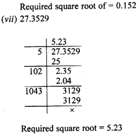 Selina Concise Mathematics Class 8 ICSE Solutions Chapter 3 Squares and Square Roots Ex 3B 22
