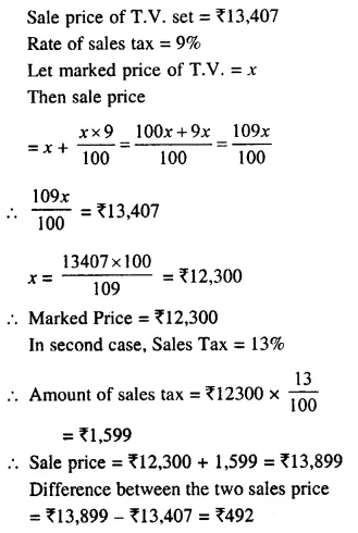 Selina Concise Mathematics Class 8 ICSE Solutions Chapter 8 Profit, Loss and Discount Ex 8E 67