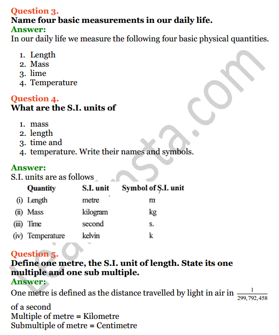 Selina Concise Physics Class 6 ICSE Solutions Chapter 2 Physical Quantities and Measurement 4