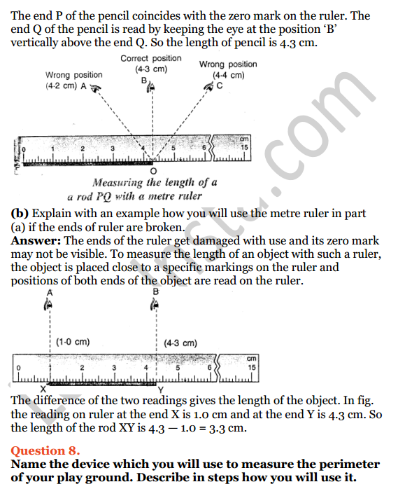 Selina Concise Physics Class 6 ICSE Solutions Chapter 2 Physical Quantities and Measurement 7