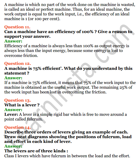 Selina Concise Physics Class 6 ICSE Solutions Chapter 4 Simple Machines 6
