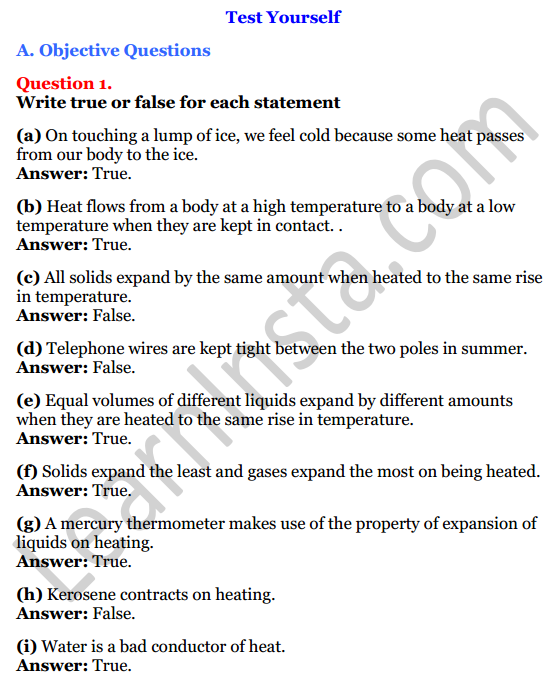 Selina Concise Physics Class 7 ICSE Solutions Chapter 5 Heat 1